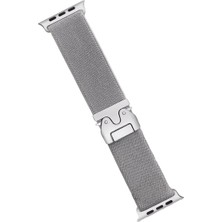 Magicool Apple Watch 42MM Forest Kumaş Kordon - Titan Gri