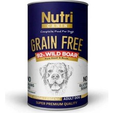 Nutri Canine Tahılsız Domuzlu Köpek Konservesi 400 Gr