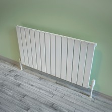 Lojimax Alüminyum Dekoratif Radyatör Royal 1800 x 292 4  Dilim | Ahşap Desen | Yüksek Isıl Güç | 5 Yıl Üretici Garantisi