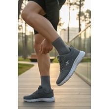 Enoch Unisex Yüksek Tabanlı Bağcıklı Yürüyüş ve Koşu Spor Ayakkabı Günlük Sneaker