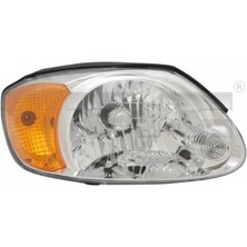 Tyc Hyundai Accent Ön Far Manuel Sarı Sinyalli Sol 2003-2005 (Oem No:  9210125530)