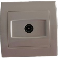 Schneider Electric Alia Tv Sat Prizi Sonlu Schneıder (Krem Renk)