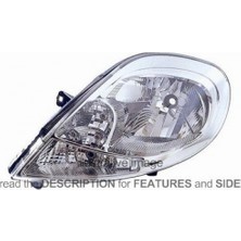 Tyc Renault Trafic/opel Vıvaro Ön Far Elektrikli Motorlu Sağ 2007 -2013- (Oem No:  8200701356)