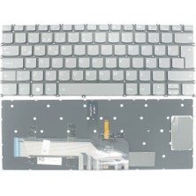 İnfostar Lenovo IdeaPad Flex 5-14ALC05 5-14ARE05 5-14IIL05 ile Uyumlu Notebook Klavye - Tuş Takımı / Siyah - TR - Işıklı