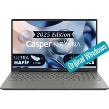 Casper Nirvana X600 Ryzen5-7430U 16GB 2TB SSD 15.6" Windows 11 Home Taşınabilir Bilgisayar X600.7430-BX00A-G-F