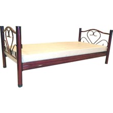 EnfigA Tek Kat Karyola Ranza Gri Renk