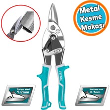 Nzb Teneke Metal Alüminyum Metal Sac Kesme Makası Izole Saplı Karton Deri Bakır Kesim 25 cm