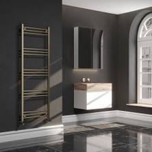 Lojimax Alüminyum Dekoratif Havlupan Lodos W 1400 x 500 15  Dilim | Mat Bronz | Yüksek Isıl Güç | 5 Yıl Üretici Garantisi