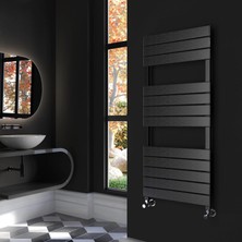 Lojimax Alüminyum Dekoratif Havlupan Zeus Plus 1750 x 500 18  Dilim | Dokulu Antrasit Gri | Yüksek Isıl Güç | 5 Yıl Üretici Garantisi