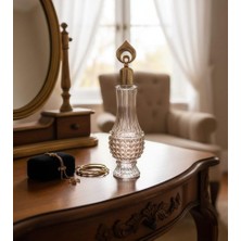 Cam Kolonya Şişesi Bayram Için Hediyelik Mevlüt Yeni Doğan Konsept Amber Renk Içinde Kolonya Yoktur.