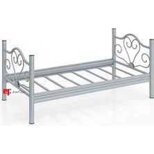 EnfigA Tek Kat Karyola Ranza Gri Renk