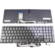 İnfostar Hp Victus Gaming V204346as1  ile Uyumlu Notebook Klavye - Tuş Takımı / Siyah - TR - Backlit