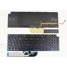 İnfostar Dell inspiron 5505 5508 5509 5509 5593 ile Uyumlu Notebook Klavye - Siyah - TR - Işıklı