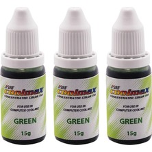 Konsantre Mürekkep 3X15G (Yeşil)
