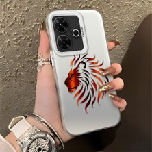 HONTINGA Xiaomi Redmi 13X ile Uyumlu Kılıfı Silikon Kenar Sert Arka Düşüme Önleyici Basitlik Anti Düşme Kamera Korumali Moda Markası Desen Telefon Kılıfı Kadın ve Erkek Için Uygundur K1-0582