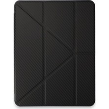 Magicool Ipad Pro 13 (2024) Kılıf Color Karbon Tablet Kılıfı - Siyah