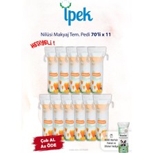 İpek Nilüsi 70'li x 11 Makyaj Tem. Pamuğu ve Rosie