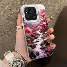 HONTINGA Xiaomi Redmi 10A ile Uyumlu Kılıfı Silikon Kenar Sert Arka Düşüme Önleyici Basitlik Anti Düşme Kamera Korumali Manzara Desen Telefon Kılıfı Kadın ve Erkek Için Uygundur K1-0581