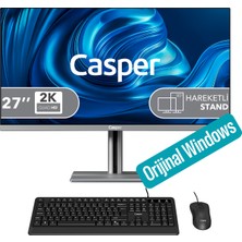 Casper Nirvana A87.1362-BV00R-V-G Intel Core I7-13620H 16GB RAM 480GB NVME SSD Windows 11 Pro All In One