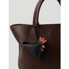 Yedideri Hakiki Deri Tavuk Figürlü Bozuk Para Cüzdanı & Çanta Aksesuarı