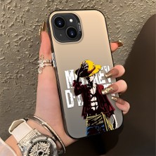 HONTINGA iPhone 13 ile Uyumlu Kılıfı Silikon Kenar Sert Arka Düşüme Önleyici Basitlik Anti Düşme Kamera Korumali Karikatür Desen Telefon Kılıfı Kadın ve Erkek Için Uygundur K1-0584