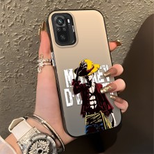 HONTINGA Xiaomi Redmi Note 10 ile Uyumlu Kılıfı Silikon Kenar Sert Arka Düşüme Önleyici Basitlik Anti Düşme Kamera Korumali Karikatür Desen Telefon Kılıfı Kadın ve Erkek Için Uygundur K1-0584