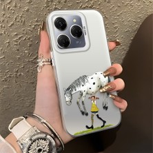 HONTINGA Tecno Spark 20 Pro 5g ile Uyumlu Kılıfı Silikon Kenar Sert Arka Düşüme Önleyici Basitlik Anti Düşme Kamera Korumali Manga Desen Telefon Kılıfı Kadın ve Erkek Için Uygundur K1-0583