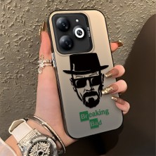 HONTINGA Tecno Spark Go 2024 ile Uyumlu Kılıfı Silikon Kenar Sert Arka Düşüme Önleyici Basitlik Anti Düşme Kamera Korumali Moda Adamı Desen Telefon Kılıfı Kadın ve Erkek Için Uygundur K1-0585