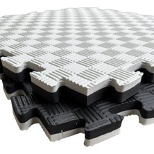 Elga Tatami 50X50X2,6 cm Su Yeşili - Pembe Yer Minderi (Puzzle Mat)