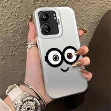 HONTINGA Poco C65 ile Uyumlu Kılıfı Silikon Kenar Sert Arka Düşüme Önleyici Basitlik Anti Düşme Kamera Korumali Moda Adamı Desen Telefon Kılıfı Kadın ve Erkek Için Uygundur K1-0585