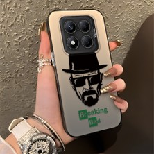 HONTINGA Xiaomi Redmi Note 14 Pro ile Uyumlu Kılıfı Silikon Kenar Sert Arka Düşüme Önleyici Basitlik Anti Düşme Kamera Korumali Moda Adamı Desen Telefon Kılıfı Kadın ve Erkek Için Uygundur K1-0585