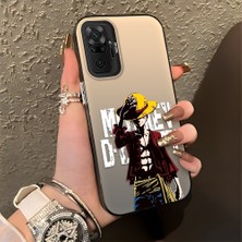 HONTINGA Xiaomi Redmi Note 10 Pro ile Uyumlu Kılıfı Silikon Kenar Sert Arka Düşüme Önleyici Basitlik Anti Düşme Kamera Korumali Karikatür Desen Telefon Kılıfı Kadın ve Erkek Için Uygundur K1-0584