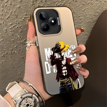 HONTINGA Realme Note 50 ile Uyumlu Kılıfı Silikon Kenar Sert Arka Düşüme Önleyici Basitlik Anti Düşme Kamera Korumali Karikatür Desen Telefon Kılıfı Kadın ve Erkek Için Uygundur K1-0584