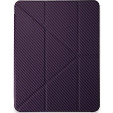 Magicool Ipad Pro 11 (2024) Kılıf Color Karbon Tablet Kılıfı - Derin Mor