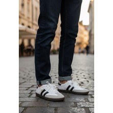 Rungo Samba Unisex Bağcıklı Kadın Erkek Spor Sneaker Ayakkabı