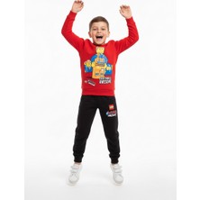 Pinico LEGO Karakter Baskılı Pamuklu Erkek Çocuk Eşofman Takımı