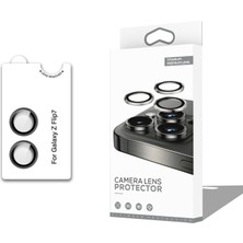 Roketcim Samsung Galaxy Z Flip 7 Cl-12 Premium Safir Parmak Izi Bırakmayan Anti-Reflective Kamera Lens Koruyucu