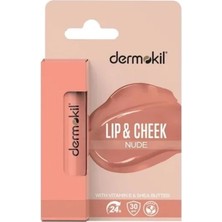 Dermokil Renkli Dudak ve Yanak Nemlendirici Bakım Kremi 30 Spf Nude