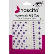 Nascita Yapışkanlı Yüz Taşı Mor