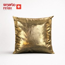 Smarto Relax Tekli Desenli Dekoratif Dolgulu  Kırlent 45X45 cm