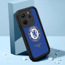 HONTINGA Xiaomi Redmi Note 14 4g ile Uyumlu Kılıfı Düşüme Önleyici Basitlik Anti Düşme Kamera Korumali Kulüp Siyah Desen Yumuşak Silikon Telefon Kılıfı Kadın ve Erkek Için Uygundur K2-0303