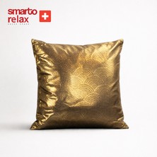 Smarto Relax Tekli Desenli Dekoratif Dolgulu  Kırlent 45X45 cm