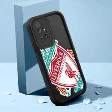HONTINGA Xiaomi Redmi 10 ile Uyumlu Kılıfı Düşüme Önleyici Basitlik Anti Düşme Kamera Korumali Kulüp Siyah Desen Yumuşak Silikon Telefon Kılıfı Kadın ve Erkek Için Uygundur K2-0305