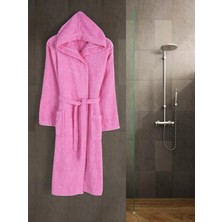 Eymir Home Collection Kapüşonlu Erkek/kadın Bornoz Yetişkin Unisex Pamuk
