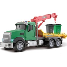 Toyska Işıklı Müzikli Vinçli Oyuncak Çöp Kamyonu – Hareketli Kol