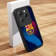 HONTINGA Infinix Hot 40 ile Uyumlu Kılıfı Düşüme Önleyici Basitlik Anti Düşme Kamera Korumali Kulüp Siyah Desen Yumuşak Silikon Telefon Kılıfı Kadın ve Erkek Için Uygundur K2-0304