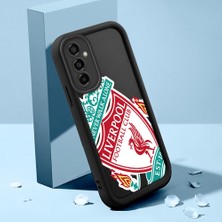 HONTINGA Samsung Galaxy M23 ile Uyumlu Kılıfı Düşüme Önleyici Basitlik Anti Düşme Kamera Korumali Kulüp Siyah Desen Yumuşak Silikon Telefon Kılıfı Kadın ve Erkek Için Uygundur K2-0305