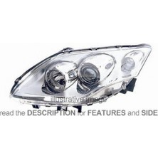 Tyc Renault Laguna Ön Far Elektrikli Sağ 2007  (Oem No:  260100038R)