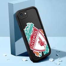 HONTINGA iPhone Se 2022 ile Uyumlu Kılıfı Düşüme Önleyici Basitlik Anti Düşme Kamera Korumali Kulüp Siyah Desen Yumuşak Silikon Telefon Kılıfı Kadın ve Erkek Için Uygundur K2-0305