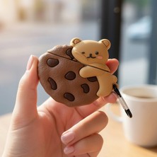 Caseonn Xiaomi Redmi Buds 3 Kılıf Karakter Figürlü Cookie Bear